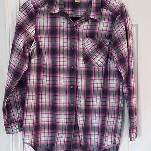 Women’s Eddie Bauer Shirt - Pink and Black